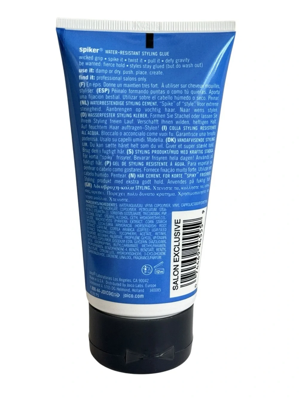 Joico Ice Spiker Water Resistant Styling Glue For Hair 5.1 fl oz Large Size New